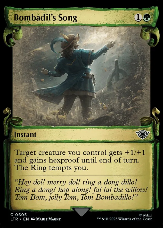 Bombadil's Song Front Face