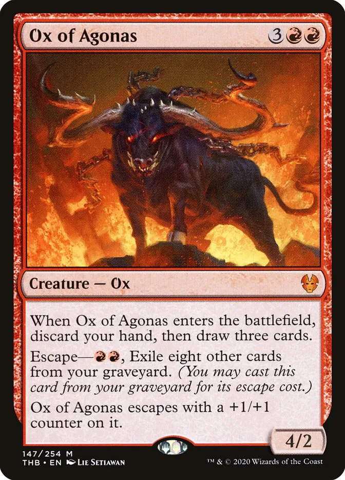 Ox of Agonas Front Face