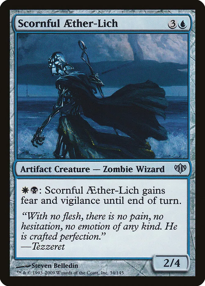 Scornful Aether-Lich Front Face