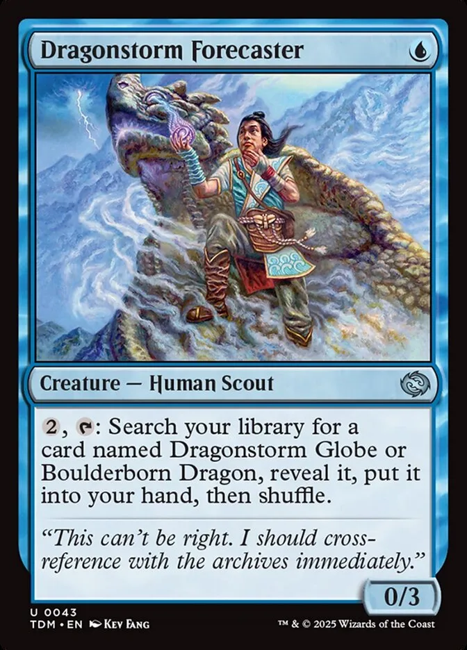Dragonstorm Forecaster Front Face