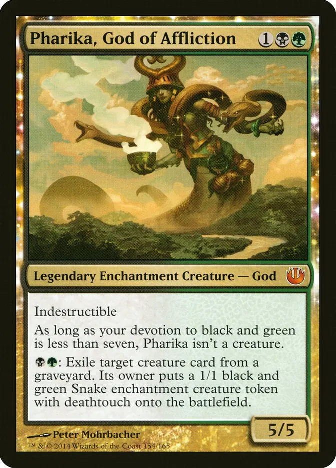 Pharika, God of Affliction Front Face