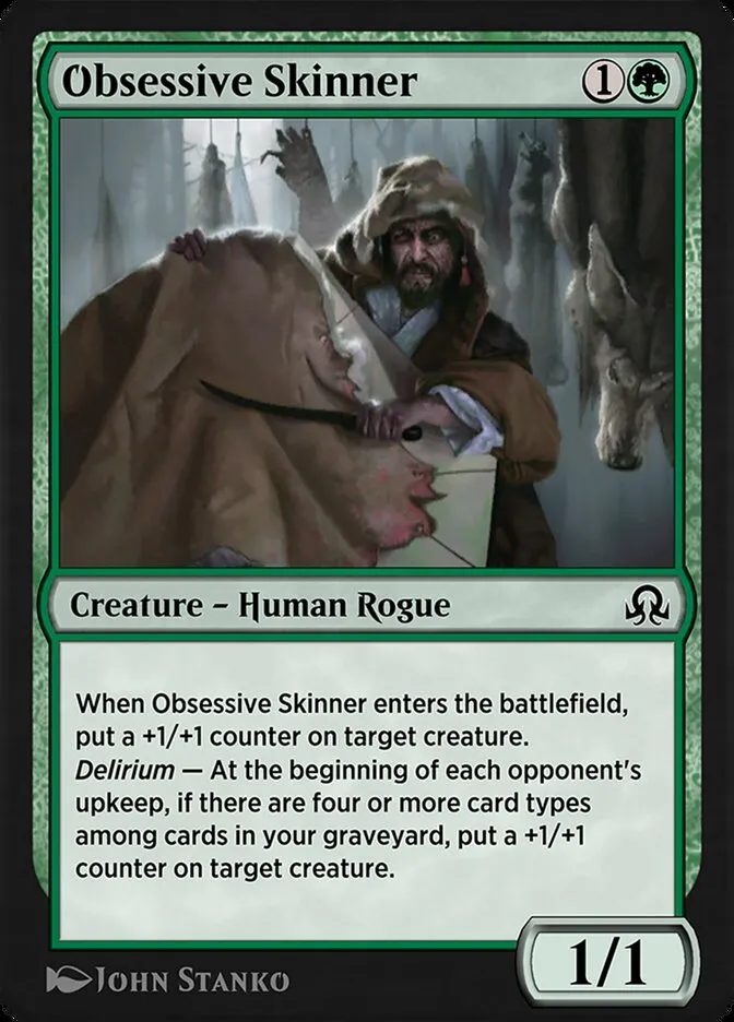 Obsessive Skinner Front Face