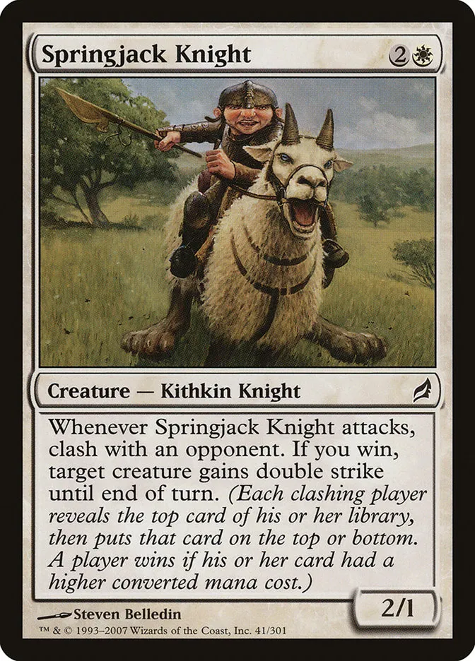 Springjack Knight Front Face