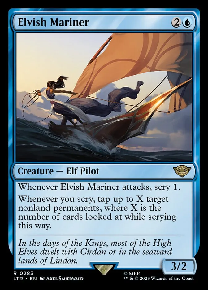 Elvish Mariner Front Face