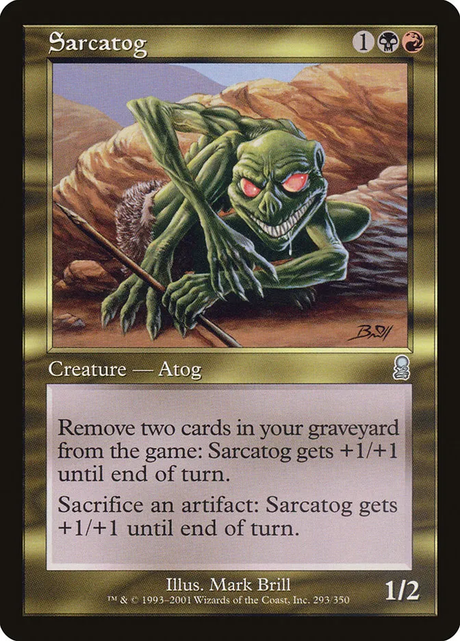 Sarcatog Front Face