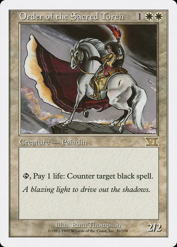 Order of the Sacred Torch Front Face