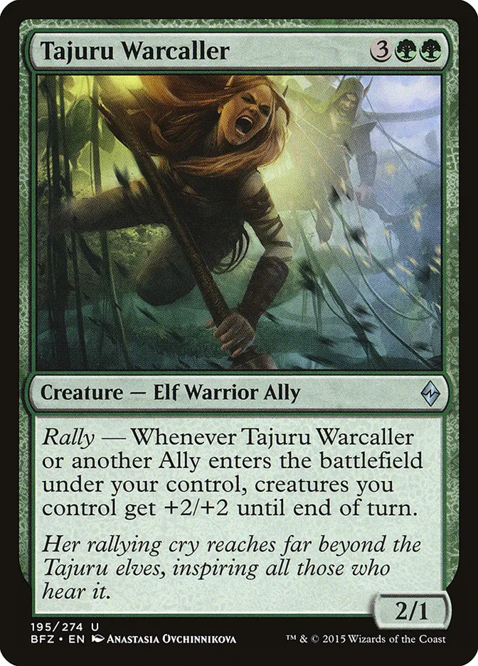 Tajuru Warcaller Front Face