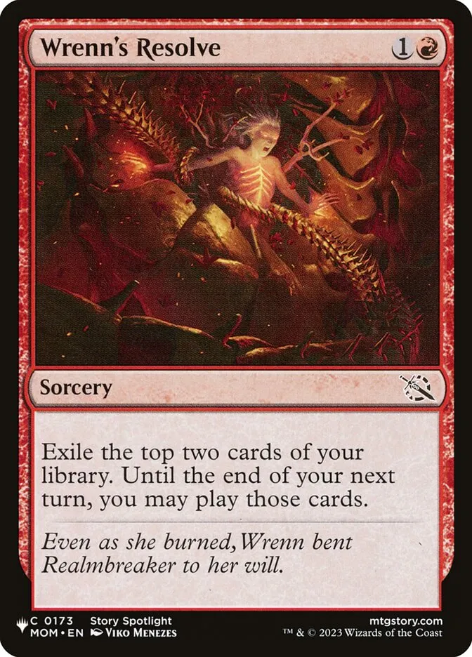 Wrenn's Resolve Front Face
