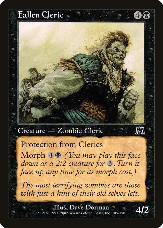 Fallen Cleric Front Face