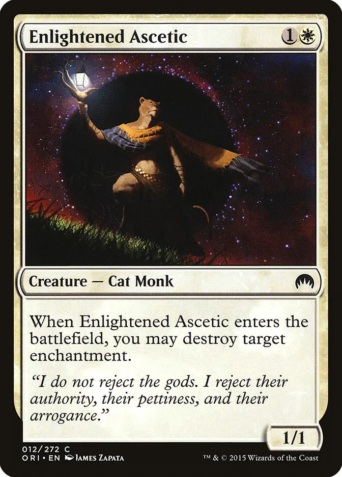 Enlightened Ascetic Front Face