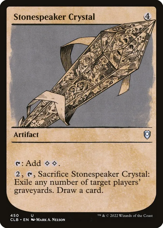 Stonespeaker Crystal Front Face
