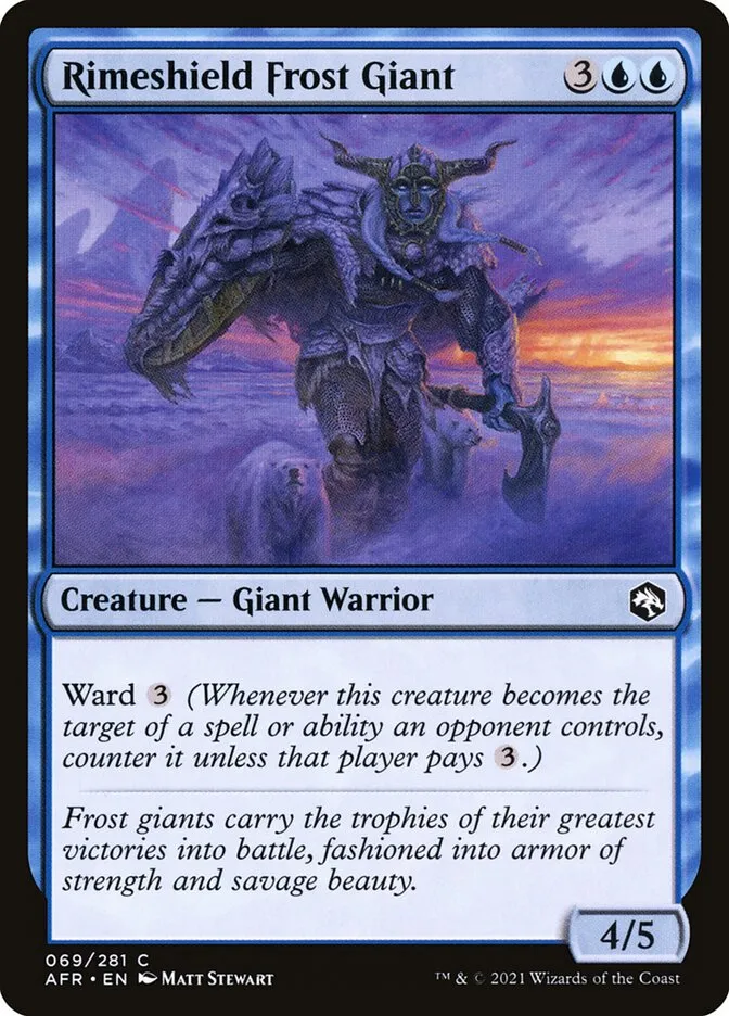 Rimeshield Frost Giant Front Face