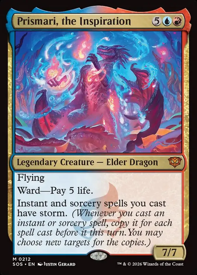 Prismari, the Inspiration Front Face