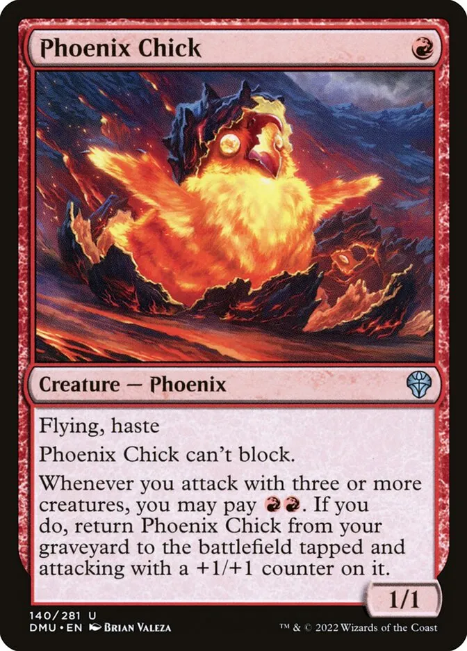 Phoenix Chick Front Face