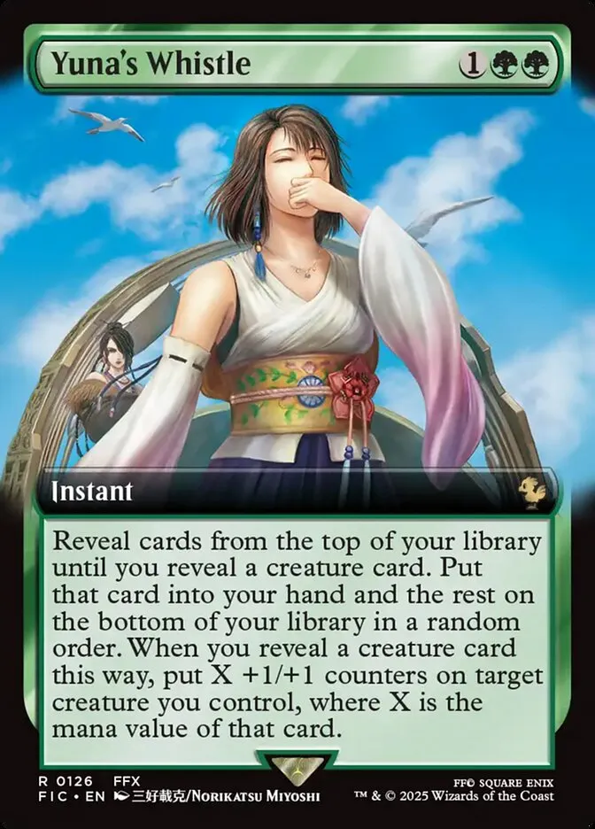 Yuna's Whistle Front Face