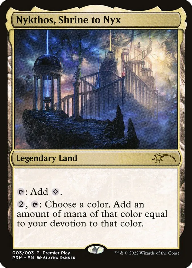 Nykthos, Shrine to Nyx Front Face