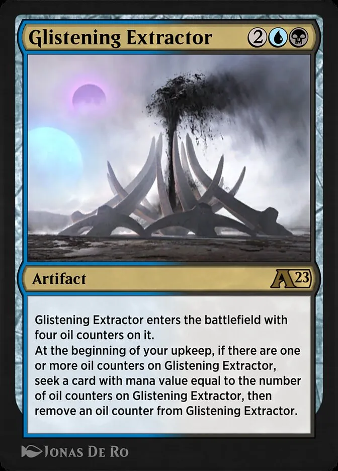 Glistening Extractor Front Face