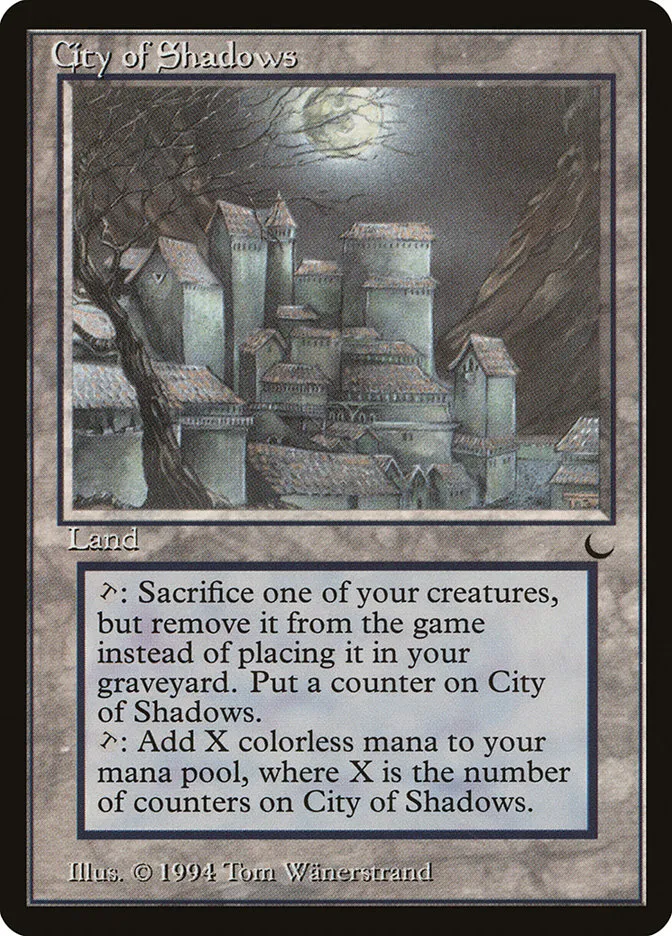 City of Shadows Front Face