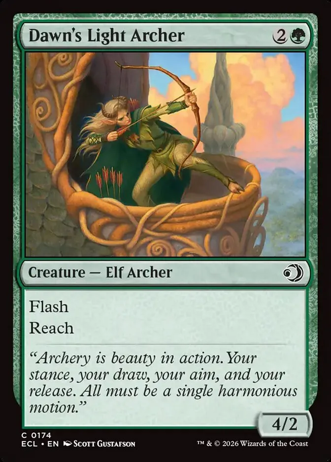 Dawn's Light Archer Front Face