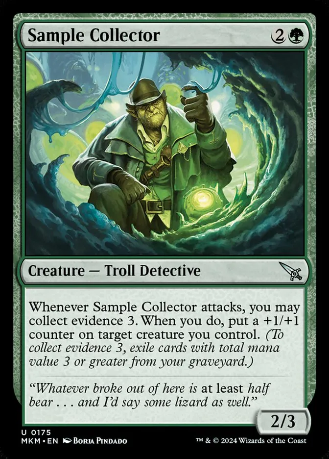 Sample Collector Front Face