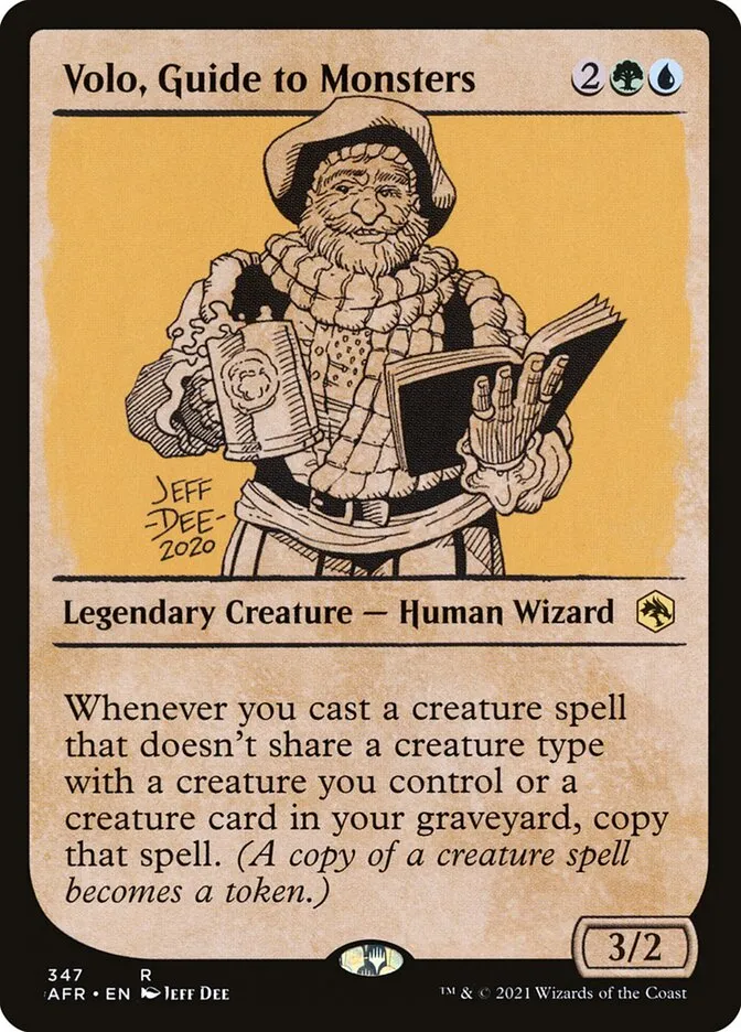 Volo, Guide to Monsters Front Face