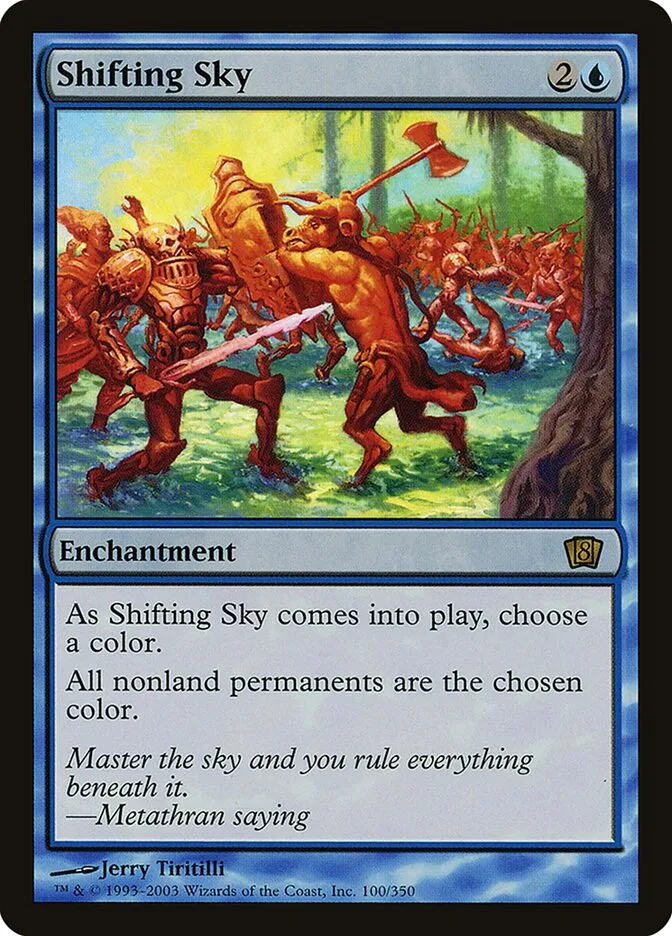 Shifting Sky Front Face
