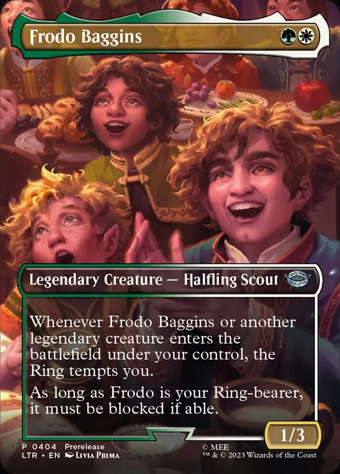 Frodo Baggins Front Face