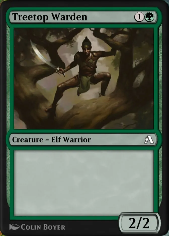 Treetop Warden Front Face