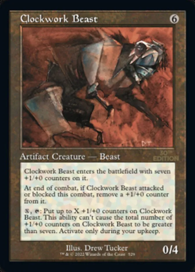 Clockwork Beast Front Face