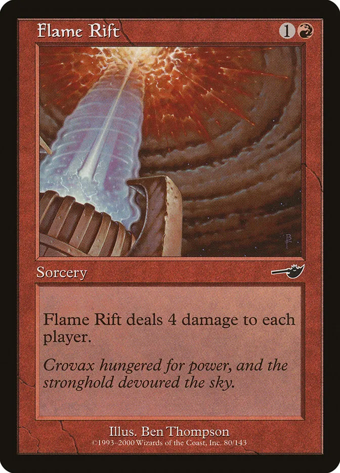 Flame Rift Front Face