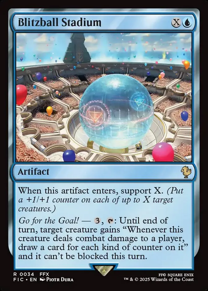 Blitzball Stadium Front Face