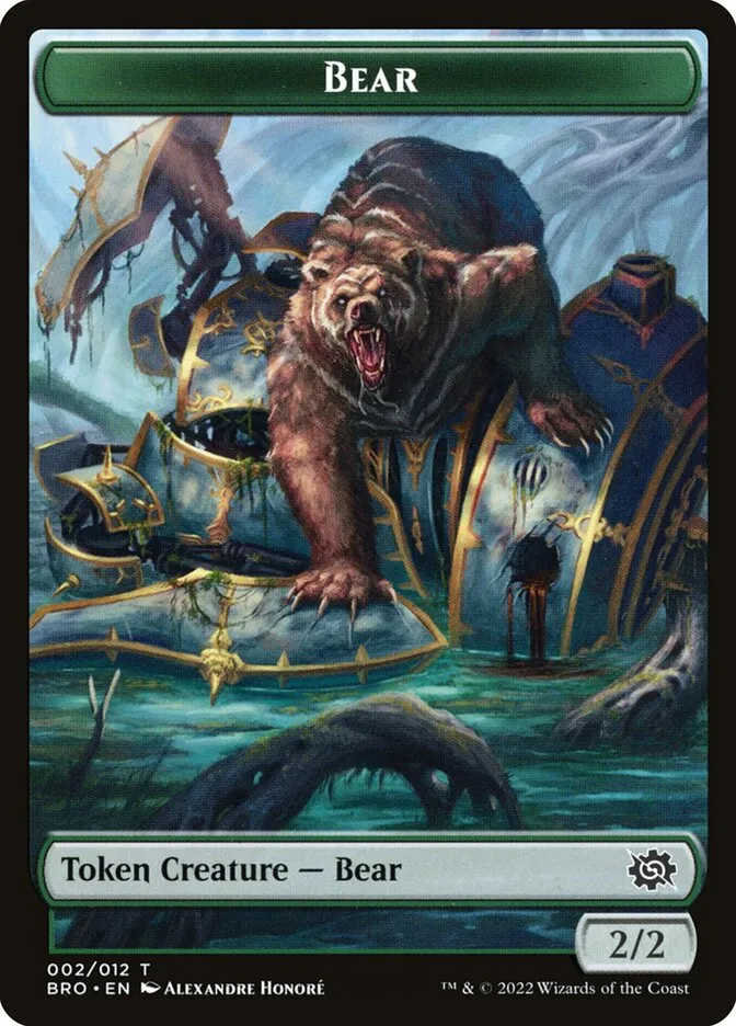 Bear Front Face
