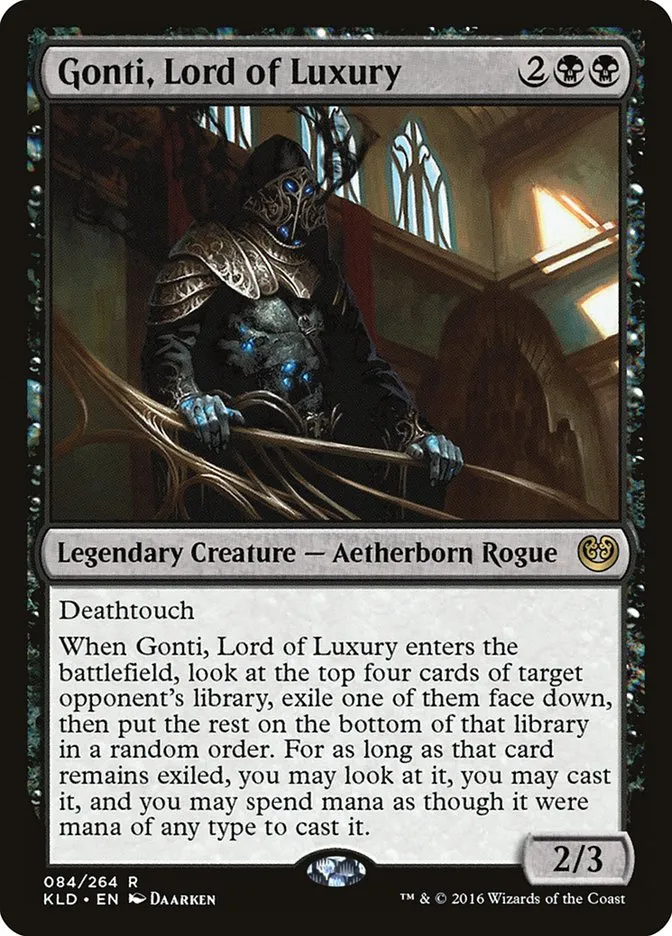 Gonti, Lord of Luxury Front Face