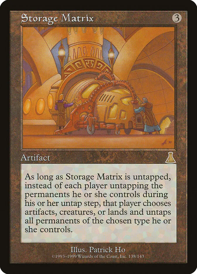 Storage Matrix Front Face