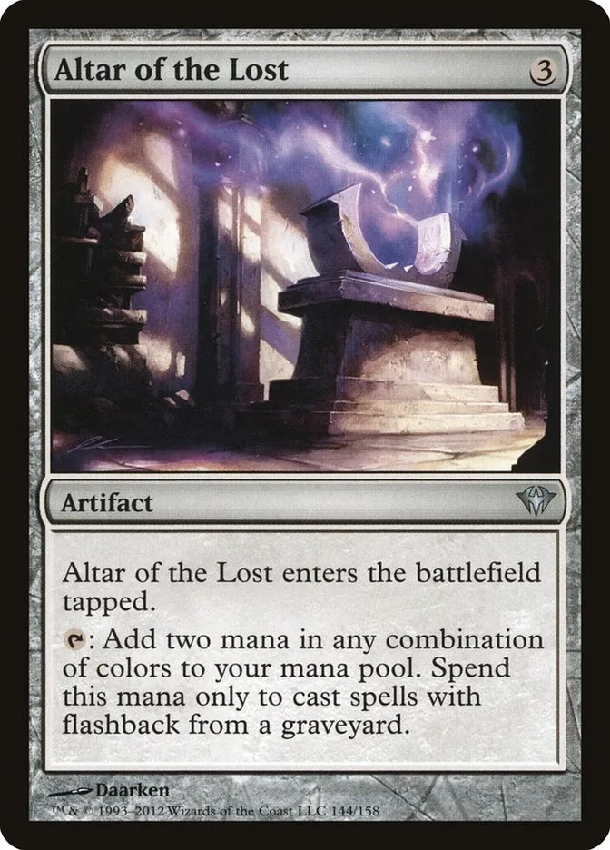 Altar of the Lost Front Face