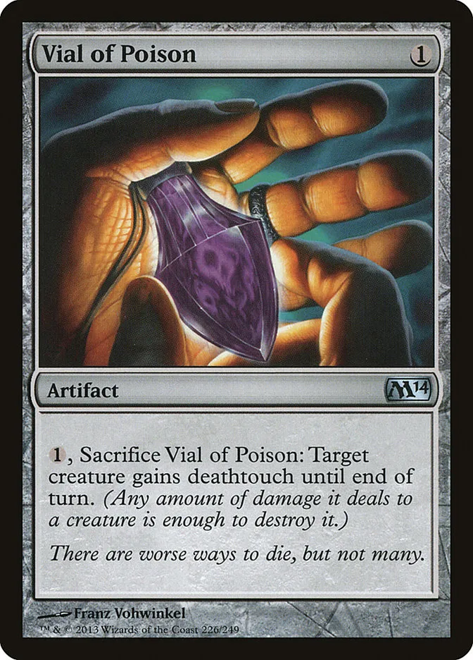 Vial of Poison Front Face
