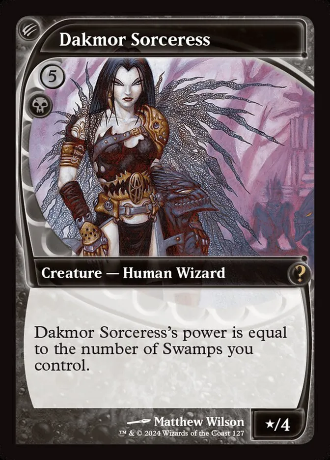 Dakmor Sorceress Front Face