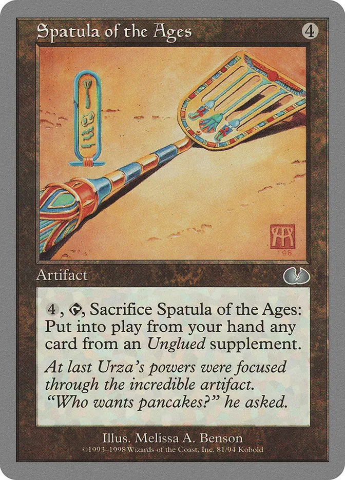 Spatula of the Ages Front Face