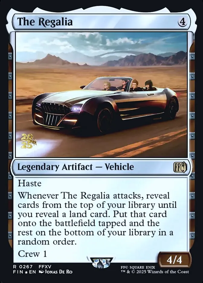 The Regalia Front Face