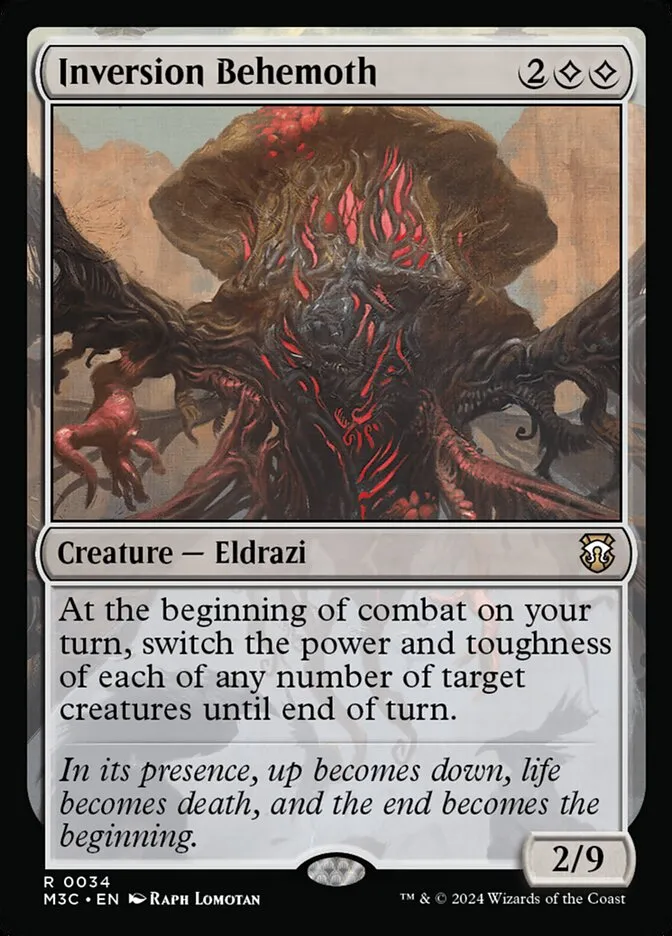 Inversion Behemoth Front Face