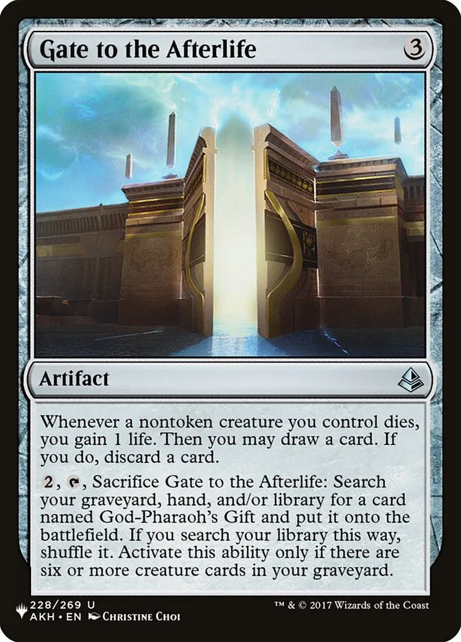 Gate to the Afterlife Front Face