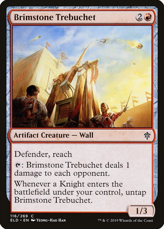 Brimstone Trebuchet Front Face