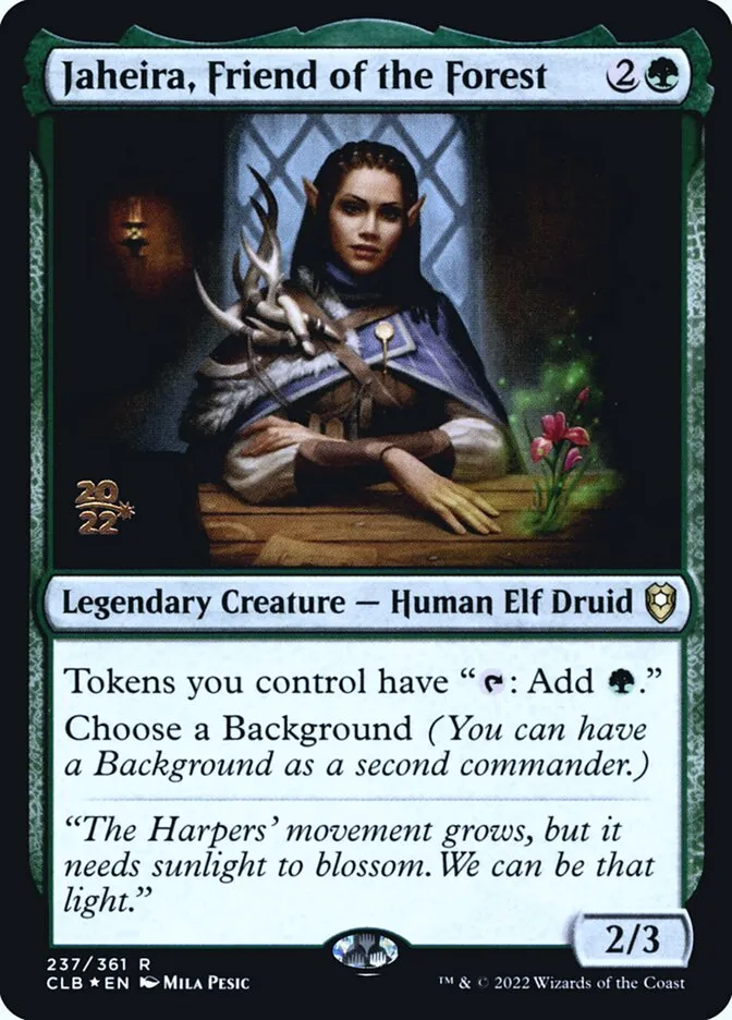Jaheira, Friend of the Forest Front Face