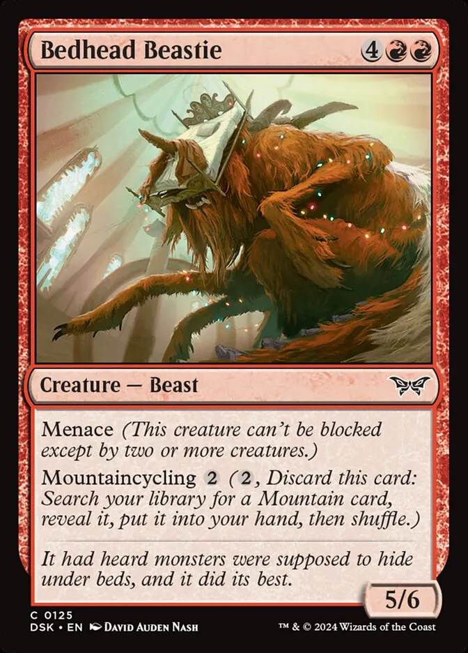 Bedhead Beastie Front Face