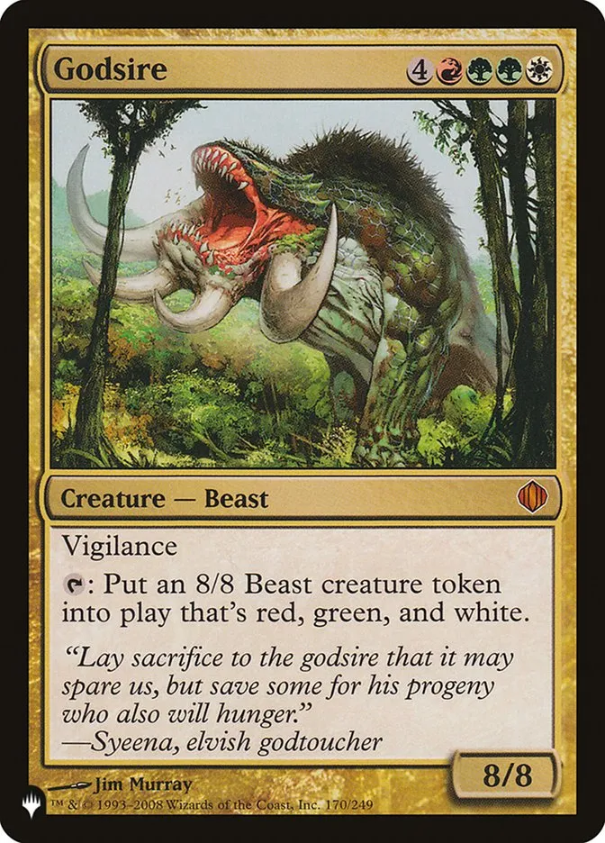 Godsire Front Face