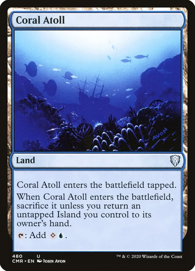 Coral Atoll Front Face