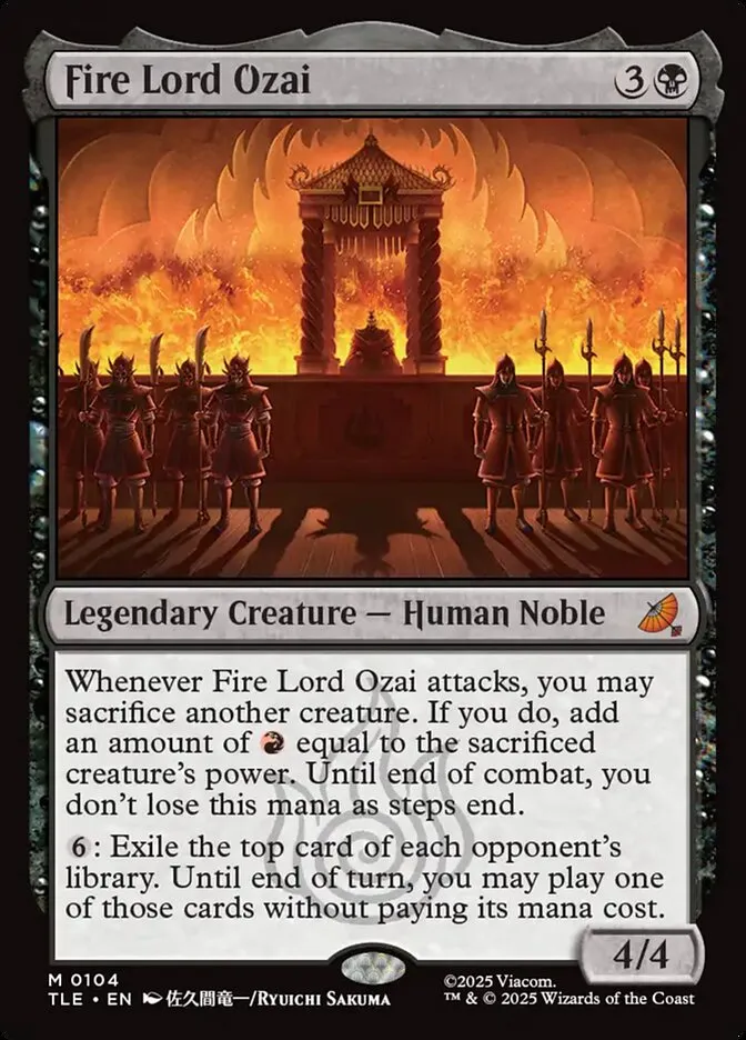 Fire Lord Ozai Front Face