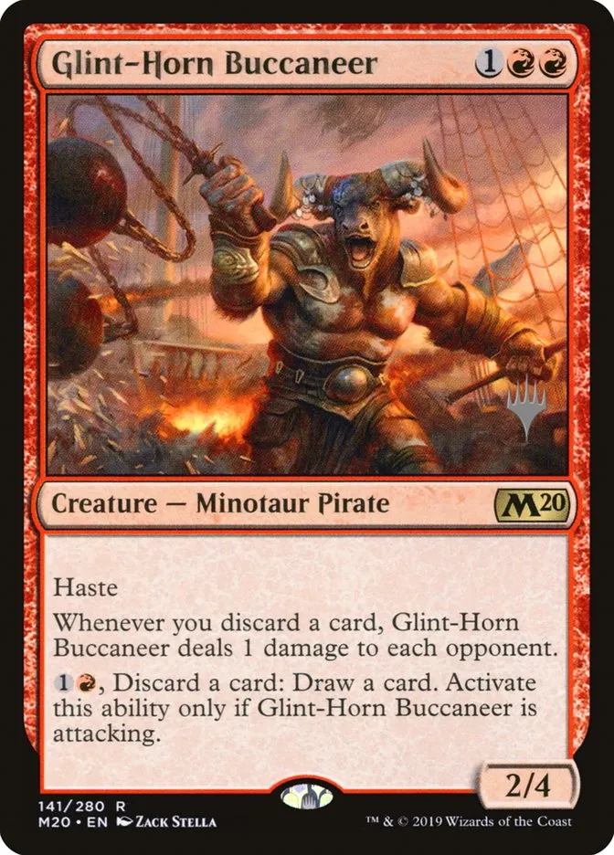 Glint-Horn Buccaneer Front Face