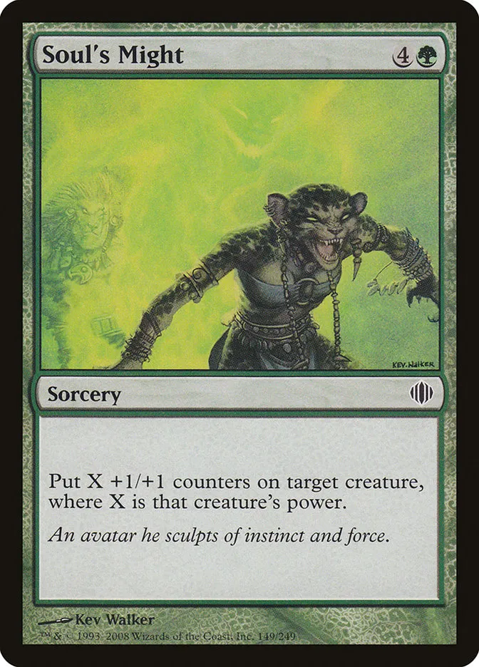 Soul's Might Front Face