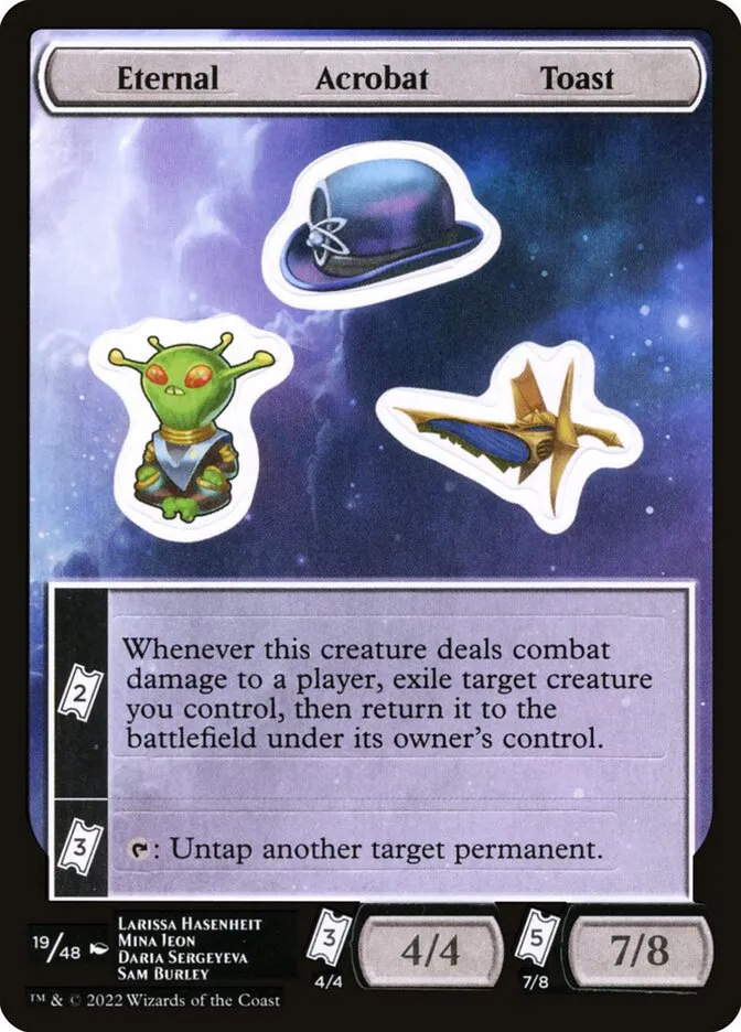 Eternal Acrobat Toast Front Face